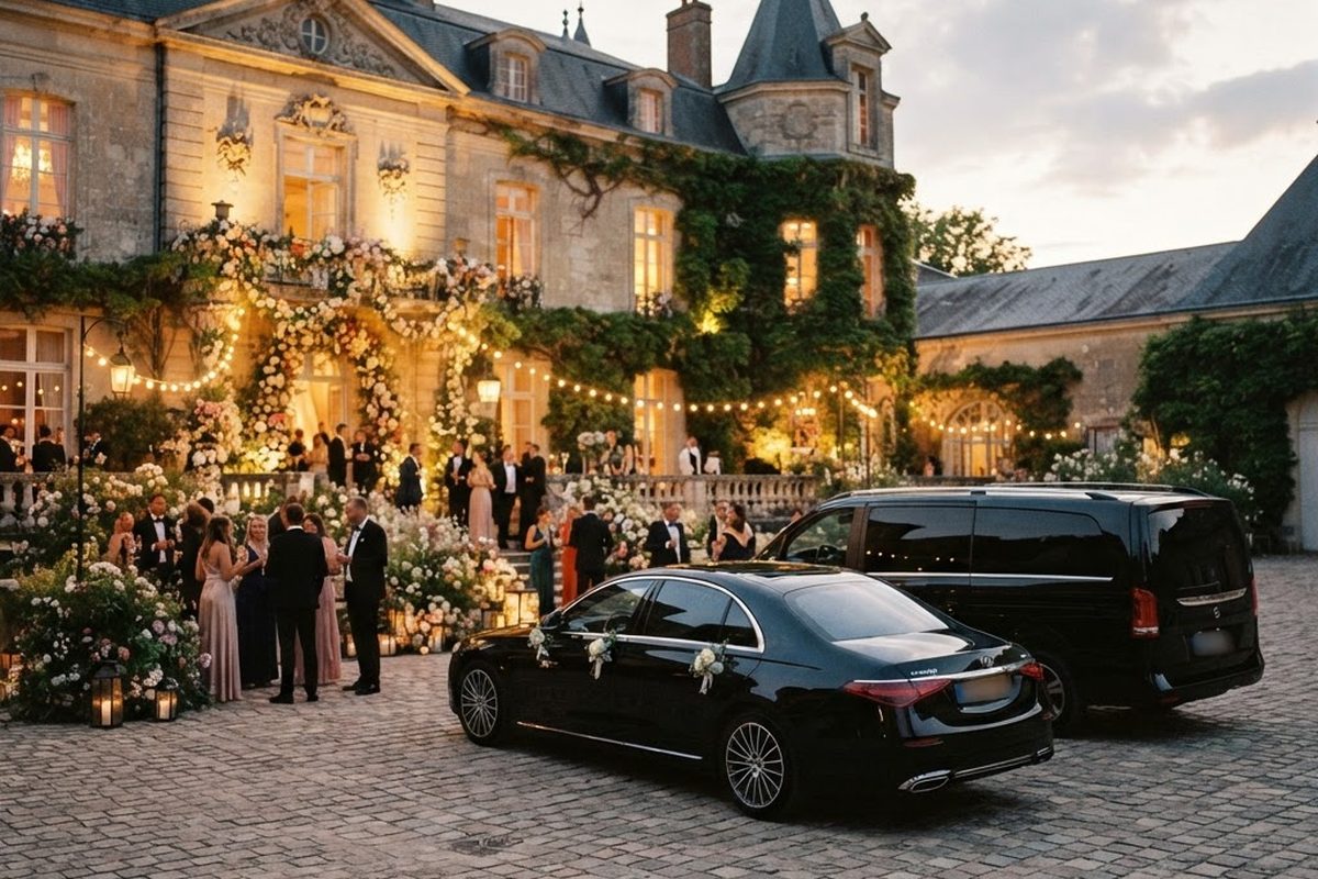 Elegant Wedding Transport Chauffeur and Private Event Shuttles in Alsace